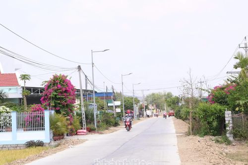 Xã Hòa Trí nỗ lực về đích nông thôn mới vào năm 2026