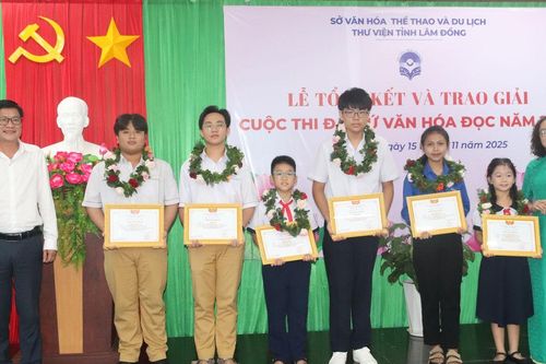 Phát động cuộc thi Đại sứ văn hóa đọc năm 2026 cho học sinh Lâm Đồng