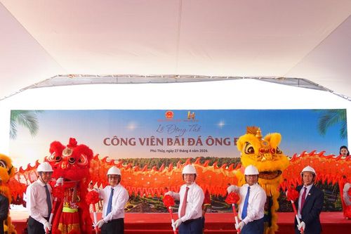 Lãnh đạo tỉnh Lâm Đồng dự Lễ động thổ xây dựng Công viên Bãi đá Ông Địa