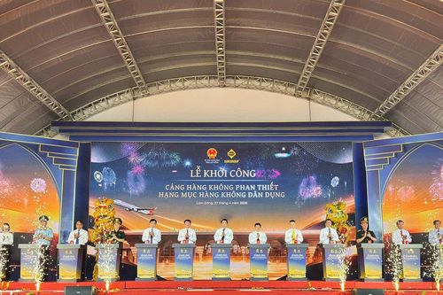Lâm Đồng khởi công dự án Cảng hàng không Phan Thiết - Hạng mục hàng không dân dụng