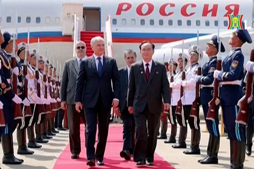 Chủ tịch Duma quốc gia Nga thăm Triều Tiên