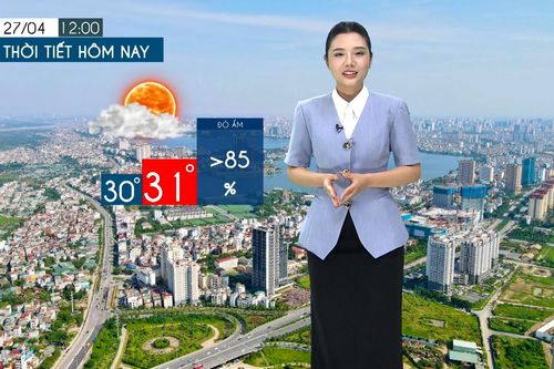 Dự báo thời tiết tối | 27/04/2026
