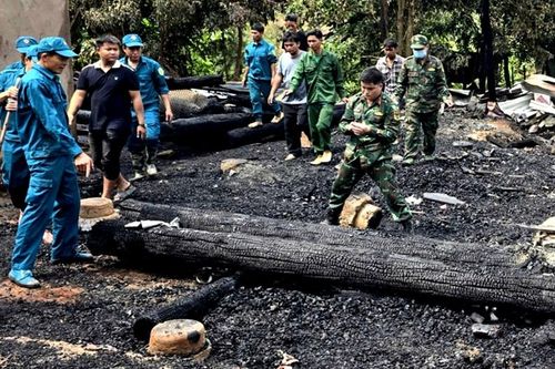 Cháy nhà sàn làm 3 học sinh tử vong tại Lai Châu