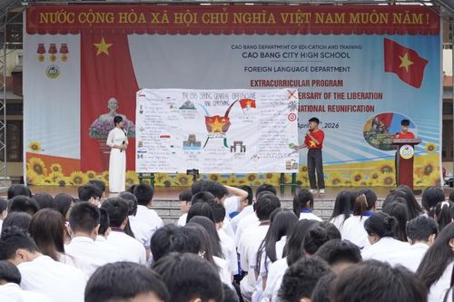 Ngoại khóa song ngữ Kỷ niệm 51 năm Ngày Giải phóng miền Nam (30/4/1975 - 30/4/2026)