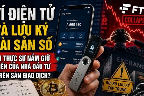 Ví điện tử và lưu ký tài sản số, ai thực sự nắm giữ tiền của nhà đầu tư trên sàn giao dịch