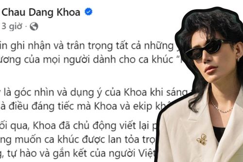 Châu Đăng Khoa sửa lời 'Người Việt Mình Thương Nhau', đêm diễn có Hòa Minzy ra sao?