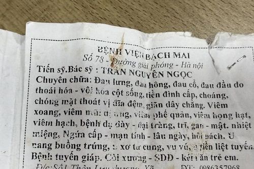 Cảnh báo tình trạng mạo danh bác sĩ Bạch Mai để chữa bệnh