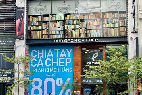 Nhà sách Cá chép cuối cùng sắp đóng cửa
