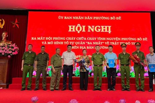 Kích hoạt 'lá chắn cơ sở' với Đội PCCC tình nguyện và Tổ tự quản 'Ba nhất'