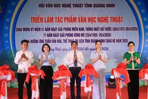 Hơn 350 tác phẩm mỹ thuật, nhiếp ảnh, văn học quảng bá hình ảnh vùng mỏ đổi mới và hội nhập
