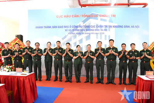 Khánh thành công trình nhà ở công vụ Tổng cục Chính trị