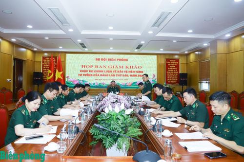 Tiếp nhận 338 tác phẩm tham gia Cuộc thi chính luận bảo vệ nền tảng tư tưởng của Đảng lần thứ sáu, năm 2026 trong Bộ đội Biên phòng