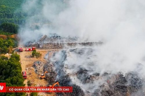 Dập tắt hoàn toàn vụ cháy bãi rác kéo dài nhiều ngày