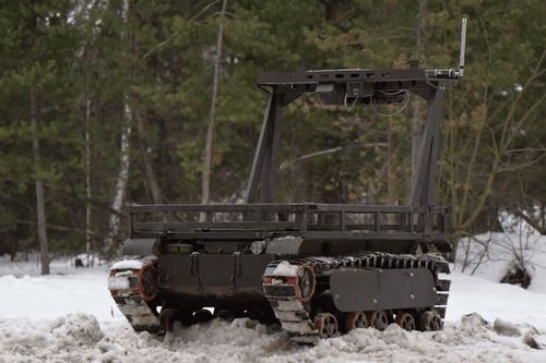 Ukraine thay thế 100% lính hậu cần bằng hệ thống robot trên tiền tuyến
