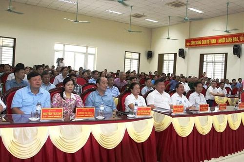 Đại biểu Quốc hội tiếp xúc cử tri xã Ba Đình sau Kỳ họp thứ nhất, Quốc hội khóa XVI