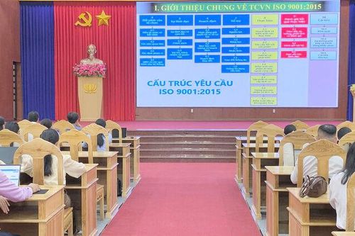 Tập huấn hệ thống quản lý chất lượng theo tiêu chuẩn TCVN ISO 9001:2015