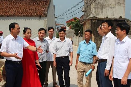 Phúc Hòa trao đổi kinh nghiệm vận động Nhân dân hiến đất làm đường
