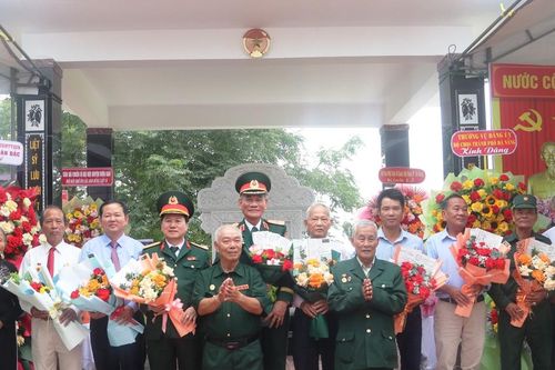 Khánh thành Nhà bia tưởng niệm liệt sĩ Huyện đội Điện Bàn