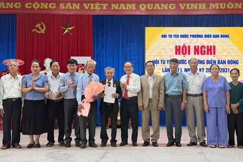 Hội Tù yêu nước phường Điện Bàn Đông có 765 hội viên