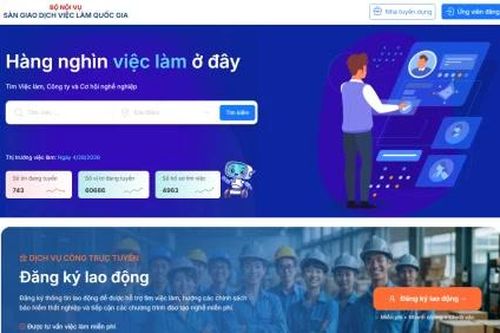 Đẩy mạnh tuyên truyền việc sử dụng Sàn giao dịch việc làm quốc gia (phiên bản thử nghiệm)