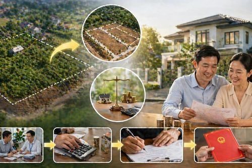 Chi phí chuyển đất vườn sang đất ở giảm mạnh từ năm 2026: Những quy định mới nhất