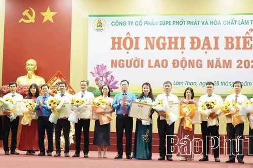 Hội nghị đại biểu người lao động Supe Lâm Thao năm 2026