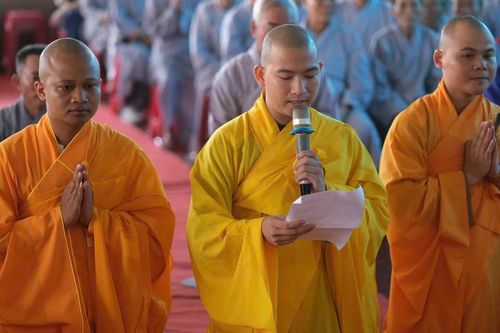 Quảng Trị: Lễ nhập tự Đại đức Thích Thiện Niệm tại chùa Diêm Hà Trung