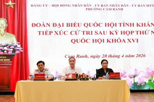 Quan tâm giải quyết thấu đáo nguyện vọng chính đáng của cử tri