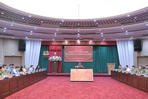 Xây dựng dự án Bộ luật Hình sự (sửa đổi) đảm bảo tính đồng bộ, ổn định lâu dài