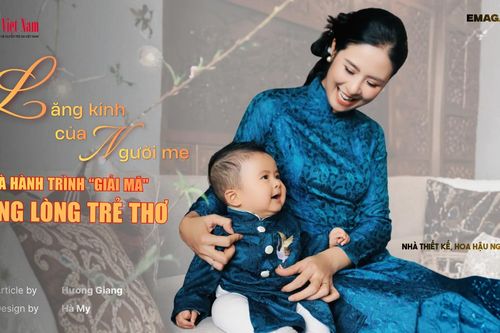 Hoa hậu Ngọc Hân: 'Khi làm mẹ, tôi học cách lắng nghe những lời thì thầm từ nét vẽ'