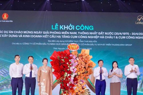 Thái Nguyên: Đồng loạt khởi công 10 dự án, tổng vốn đầu tư trên 8.200 tỷ đồng