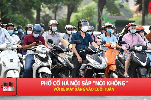 Từ 1.7, xe máy xăng bị hạn chế giờ tại lõi Hà Nội