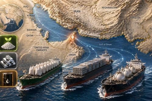 Phong tỏa tại Hormuz: Chuyên gia cảnh báo từ nhôm đến phân bón đều 'đứt mạch'