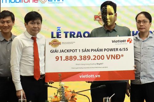 Đang chuẩn bị bữa tối, doanh nhân nhận tin trúng độc đắc gần 92 tỷ đồng