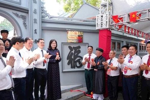 Xã Phù Đổng khánh thành công trình tu bổ, tôn tạo đình Hạ Thôn