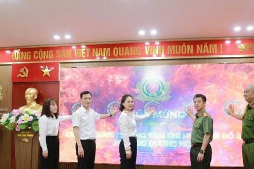 Khánh thành Trung tâm chỉ huy bản đồ camera số phường Dương Nội