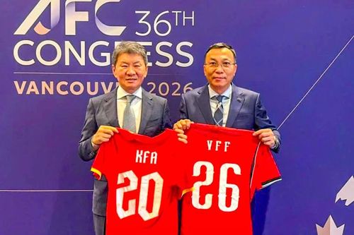 Tuyển Việt Nam có cơ hội giao hữu tuyển Hàn Quốc