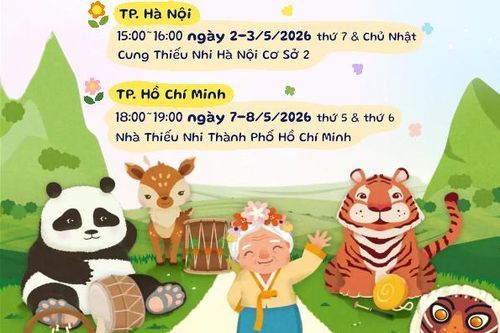 Khi dân ca Hàn Quốc kể chuyện trên sân khấu Việt