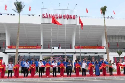 Khánh thành khu liên hợp thể thao lớn nhất tỉnh Tuyên Quang