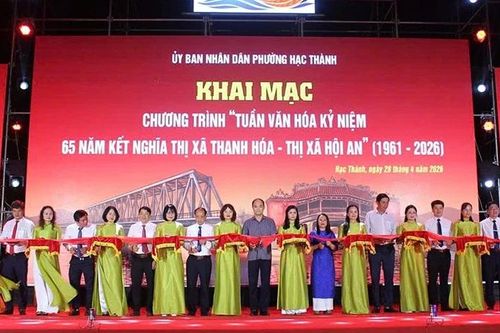 Tuần văn hóa kỷ niệm 65 năm kết nghĩa Thanh Hóa-Hội An