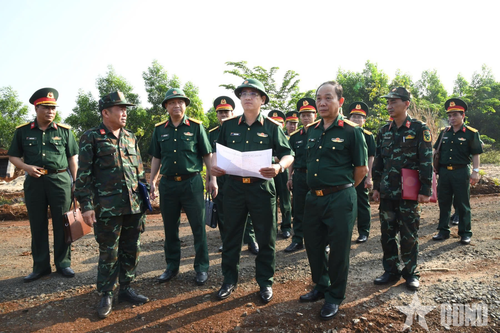 Quân khu 5 kiểm tra công tác chuẩn bị diễn tập tỉnh Đắk Lắk
