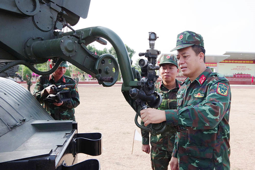 Lữ đoàn 96 chủ động luyện tập, bảo đảm an toàn trong dịp lễ