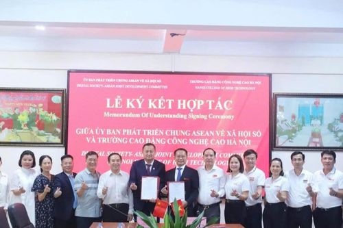 Ký kết hợp tác Asean: Bước ngoặt định hướng lại không gian giáo dục nghề nghiệp kỷ nguyên số cho sinh viên HHT