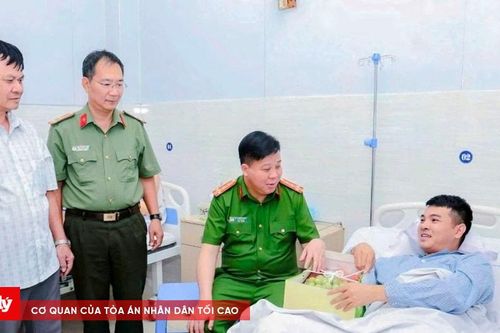 Thăm hỏi 2 cán bộ Công an Hải Phòng bị thương khi làm nhiệm vụ