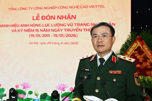 Trung tướng Tào Đức Thắng: 'VHT phải phát triển sản phẩm công nghệ lưỡng dụng, gắn quốc phòng với kinh tế'