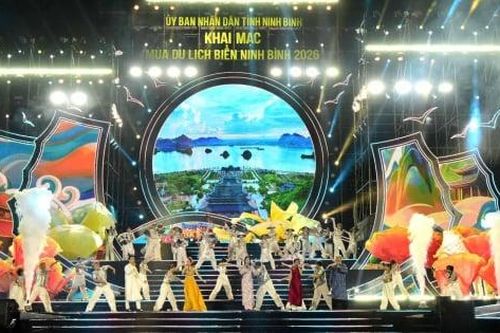 Khai mạc mùa du lịch biển 2026: Ninh Bình mở rộng không gian phát triển du lịch 'từ non thiêng đến biển rộng'