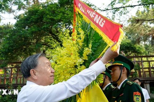 Hoạt động của Tổng Bí thư, Chủ tịch nước Tô Lâm tại Quảng Trị