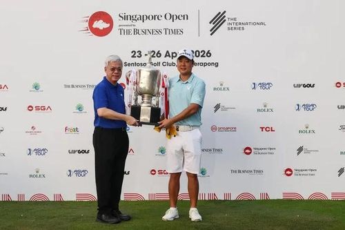 Golfer Hàn Quốc vô địch Singapore Open bất chấp thời tiết xấu