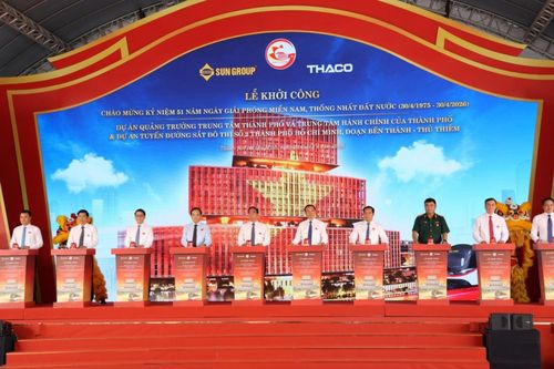 TP Hồ Chí Minh khởi công loạt dự án trọng điểm có quy mô lớn
