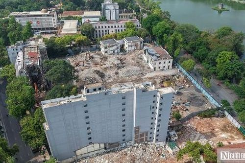 Toàn cảnh phía Đông hồ Hoàn Kiếm sau 5 tháng giải phóng mặt bằng